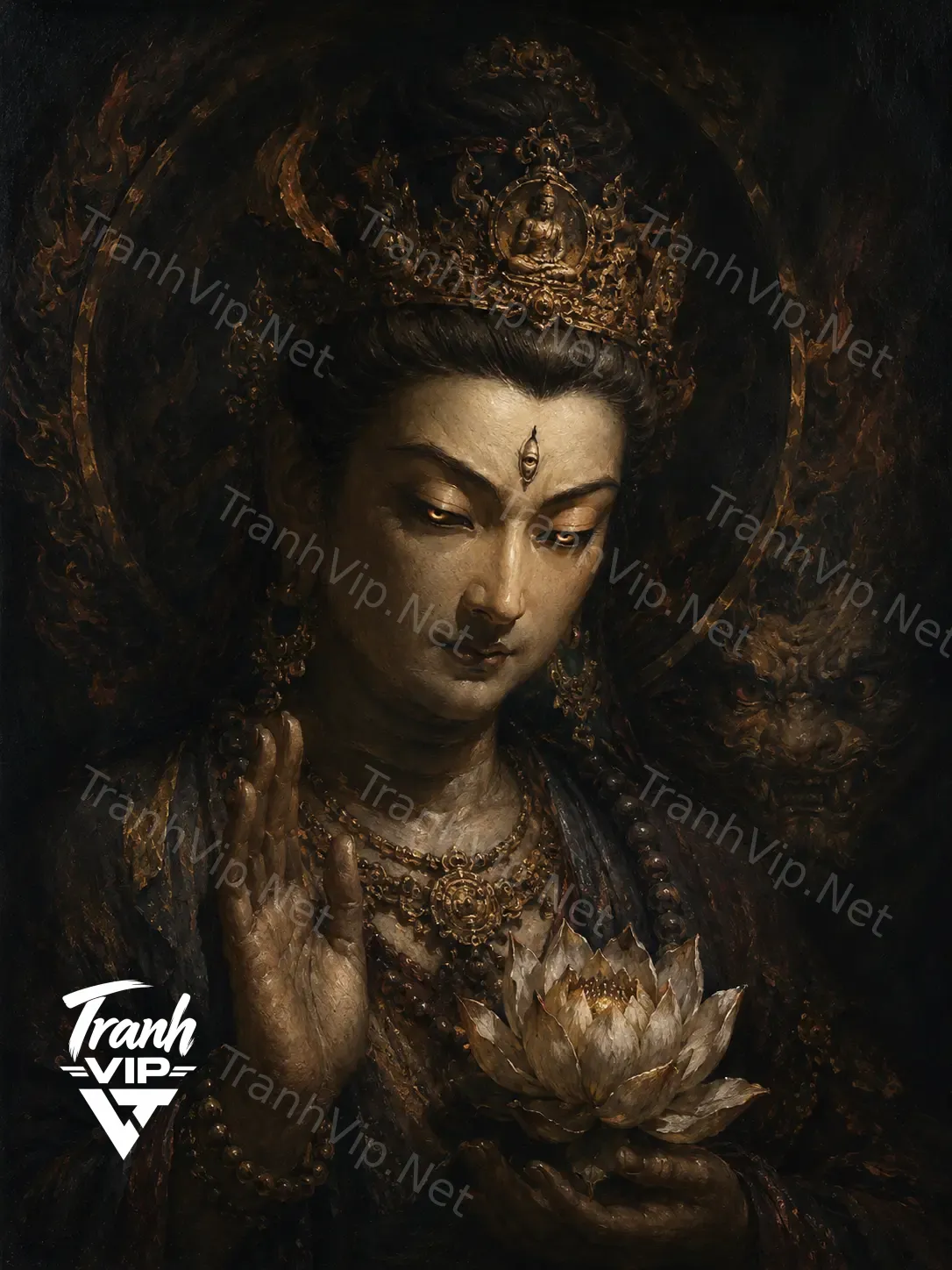 Kim Liên Bồ Tát – Từ Bi Hộ Pháp